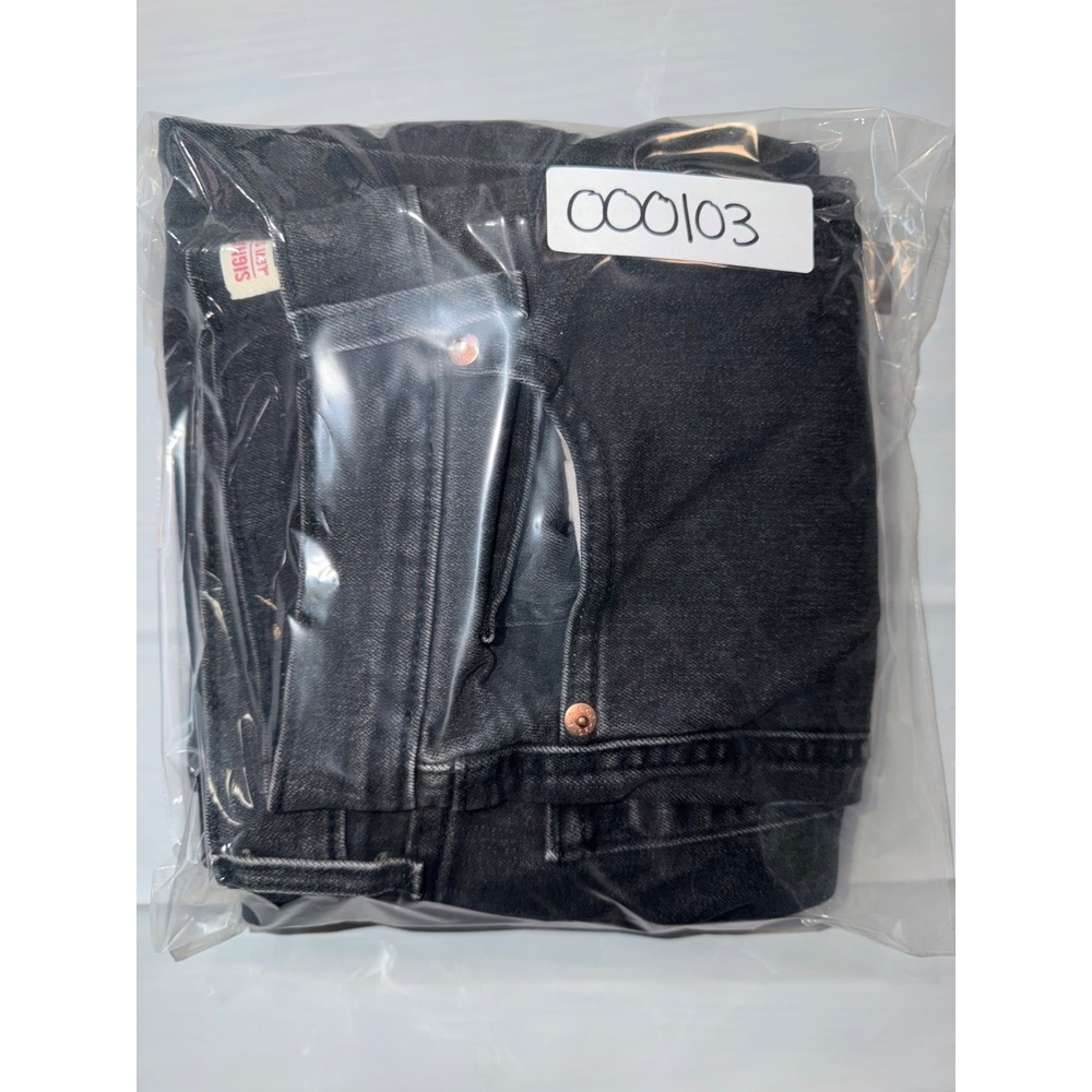Levi Heritage High Rise Flare womens size 4 W27 black - Picture 10 of 10